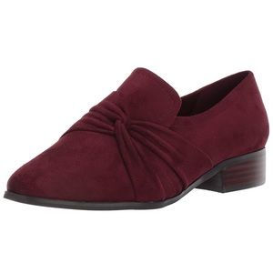 Bella Vita Burgundy Suede Loafer